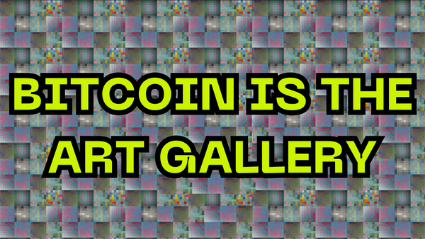 Swapski: Bitcoin is the Art Gallery